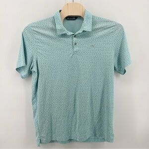 Travis Mathew Mens Multicolor Short Sleeve Logo Polo Size XXL